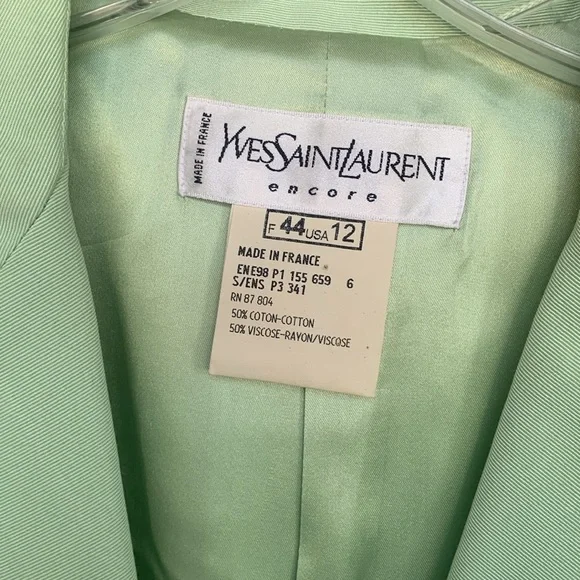 Vintage YvesSaintLaurent size44/ US12 - Picture 2 of 10